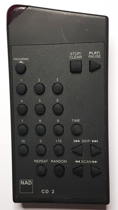 Telecomanda originala NAD CD2 NAD CD Player Remote