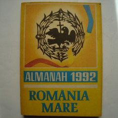 Almanah 1992 Romania Mare