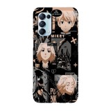 Husa compatibila cu Oppo A54 5G, Viceversa, model Manjiro Tokyo Revengers, Silicon, TPU, Transparent, Carcasa