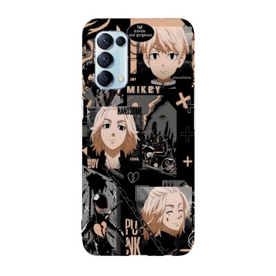 Husa compatibila cu Oppo A55, Viceversa, model Manjiro Tokyo Revengers, Silicon, TPU foto