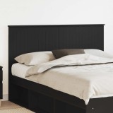 vidaXL Tăblie cap cu headboard Stejar Negru 150 cm Lemn compozit 887748