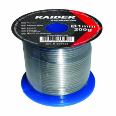 Fludor Raider, diametru 1 mm, 60% Sn, 40% Pb, 200 g