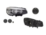 Far BMW Seria 2 Active/Grand Tourer (F45/F46, 06.2014-, partea Dreapta, electric, cu motoras, tip bec H7+H7, Magneti Marelli, AL Automotive Lighting