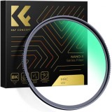 Filtru UV K&amp;F Concept MCUV Nano-X cu tratament hidrofob si anti-scratch