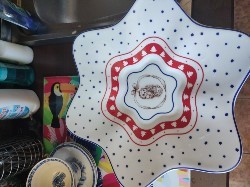 Christmas Platou ceramica thun seria Dolce natale