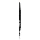 BPerfect Indestructi&#039;Brow creion de sprancene de lunga durata cu pensula culoare Irid Brown 10 g