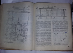 Carte veche,desen de constructii si instalatii,manual,a.coliu,78.IntNEFOLOS,T.GR foto