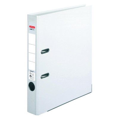 Biblioraft a4 5cm pp alb herlitz foto