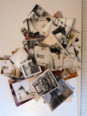 LOT 50 POZE / FOTOGRAFII VECHI ALB NEGRU