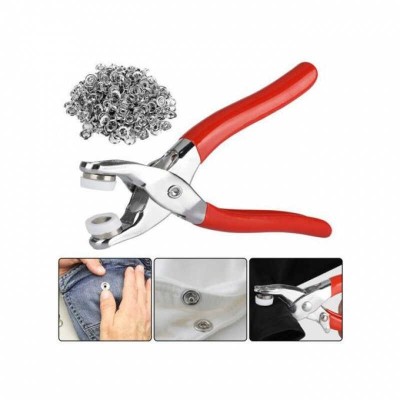 Set cleste pentru capsat din metal cu capse incluse si manere antiaderente foto