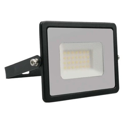 Proiector LED V-tac, ,30W, 2510lm, lumina rece, 6400K, IP65, negru foto