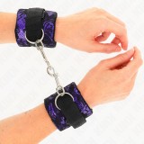 Kink Wrist Restraint-Manșete Scurte Dantelă Catifea și Legare