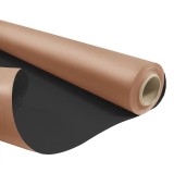 Hartie impachetat cadouri Bronz-Negru DUO in rola 0,69 x 50 metri