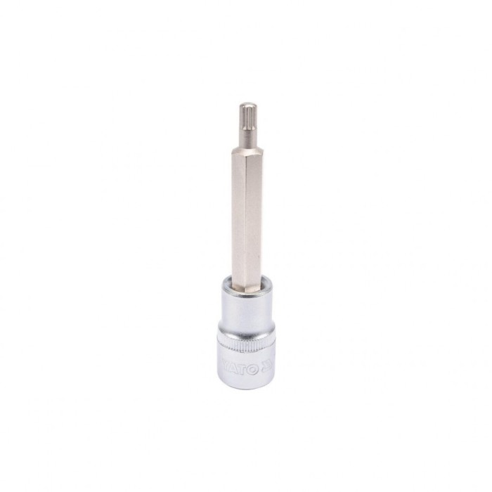 Bit spline cu adaptor 1/2&quot; M6 100mm Yato YT-04351