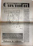 Cumpara ieftin Cuvantul nr 16 1990 Almanah Carti Bibliofilie 8 pagini romana brosate romana