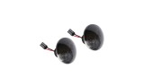 Set lampa semnalizare laterala Land Rover Range Rover 06.2009, Range Rover 06.2012, fata, stanga+dreapta, indicator dinamic; LED; fumuriu; Tuning;