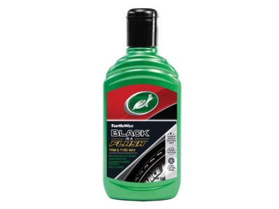 Solutie pentru restaurat elemente plastic exterior si anvelope Turtle Wax 52855 GL Black in A Flash 300ml foto