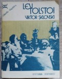 Lev Tolstoi - Viktor Sklovski, Editura Eminescu 1986, Biografia Tolstoi, 655 Pagini, Romana, Paperback
