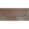 Ornament grila masca fata Skoda Fabia 2 5j 03.2007-04.2010, Roomster/Praktik 2006-2010, parte montare centrala, cromata, 691505-1, Aftermarket CLEMA