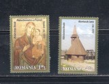 ROMANIA 2015 -ANUL OMAGIAL AL PAROHIEI SI MANASTIRII, MNH - LP 2075, Nestampilat