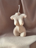 Lumanare parfumata, Body Sculpture, Handmade, cu aroma de mixed feelings, 9 cm