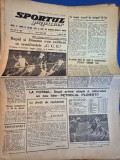 ziarul sportul popular 21 martie 1966 - dupa prima etapa a campionatului de fotbal,petrolul ploiesti lider