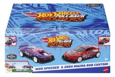 HOT WHEELS SET 2 MASINUTE METALICE PULL BACK MOD SPEEDER SI 2004 MAZDA RX8