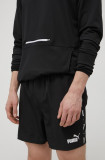 Puma pantaloni scurți de antrenament ESS+ Tape bărbați, culoarea negru 849043