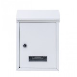 Cutie postala metalica 21.7x7x30cm alb Zilan ZTS5732_A
