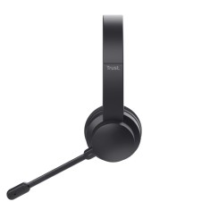 Casti Trust Ayda wireless ENC, conectivitate 3.5mm, USB-C, frecventa raspuns