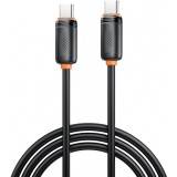 Cablu Date si Incarcare USB-C - USB-C XO Design NB-Q302B, 60W, 1m, Negru