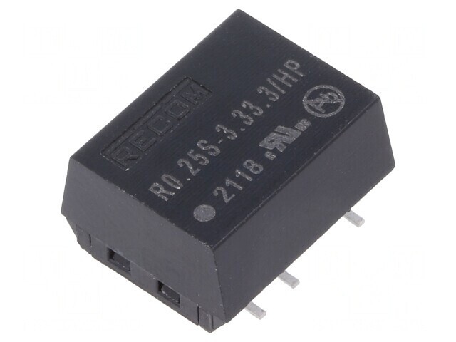 Convertor DC/DC 0,25W 3,3V 76mA
