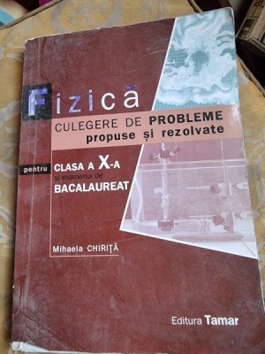 FIZICA CULEGERE DE PROBLEME - MIHAELA CHIRITA foto