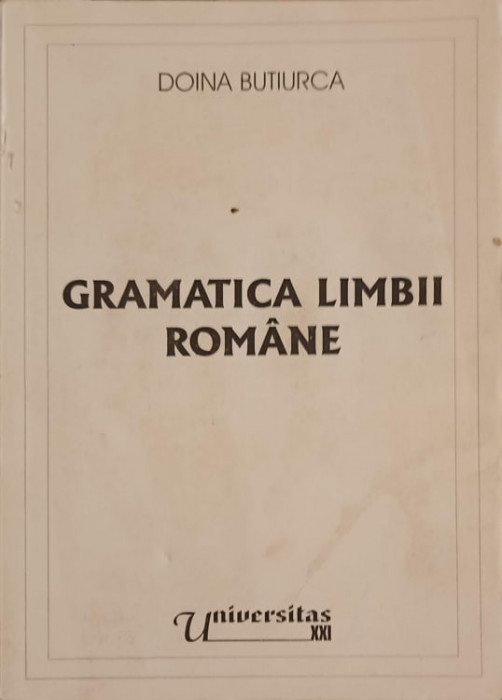 GRAMATICA LIMBII ROMANE VOL.1-DOINA BUTIURCA