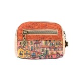 Cumpara ieftin Portmoneu din pluta natural - Houses