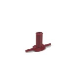 Cuțit blender roșu MOULINEX SS-193441 original pentru robot bucătărie