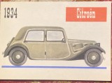 CITROEN 1934,CARTE POSTALA NECIRCULATA IN STARE IMPECABILA