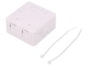 Soclu RJ45 Keystone Albă Murală, Logilink
