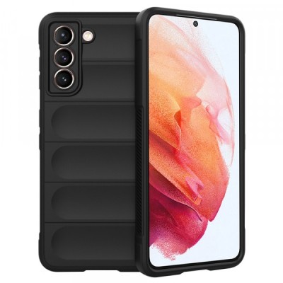 Husa pentru Samsung Galaxy S21 5G G991, Techsuit, Magic Shield, Neagra foto