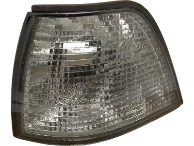 Lampa semnalizare fata Bmw Seria 3 (E36), 12.1990-03.2000, Sedan, Compact, Kombi, partea Stanga, Fata, fumuriu; cu soclu bec; tuning; Omologare: ECE, foto