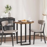 vidaXL Placă de masă Stejar afumat 70 x 70 x 1.5 cm Lemn compozit