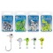 Set 10 buc. JIG-uri JH02 (blister) Baracuda, model 00 14 g