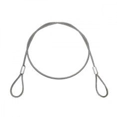 Cablu/sufa troliu din otel cu grosime de 16mm si lungime 4m cu inele pentru tractat sau ridicat