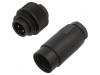 Conector circular RD24 400V 4 pini mufă tată pe cablu