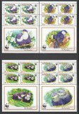 Aitutatki 2002 Birds Parrots 4 perf. sheet Mi.772-775 MNH M.241, Nestampilat