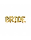 Cumpara ieftin Set baloane folie litere BRIDE aurii 100 cm