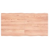 Cumpara ieftin Blat masă, 120x60x(2-6) cm, maro, lemn tratat contur organic