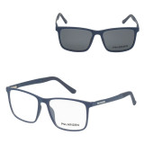 Rame ochelari de vedere barbati Polarizen Clip-on S2036 C3