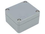 Carcasă universală ABS gri &icirc;nchis IP65 58x64x35mm