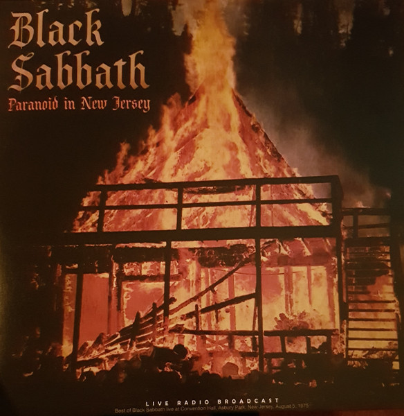 Black Sabbath - Paranoid In New Jersey (2020 - Europe - LP / NM)